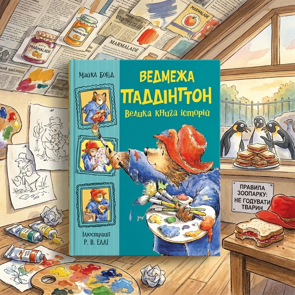 Книга Золота колекція : Ведмежа Паддінгтон. Велика книга історій С902272У