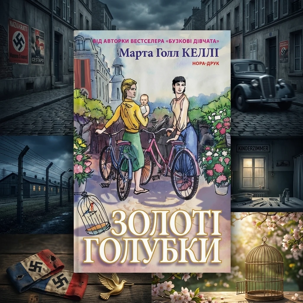 Книга ЗОЛОТІ ГОЛУБКИ Келлі Марта Голл Нора