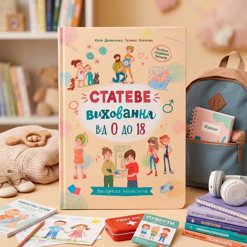 Книга Зрозуміла психологія Статеве виховання від 0 до 18