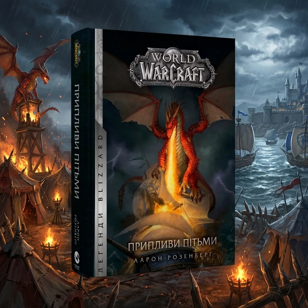 КнигаWorld of Warcraft припливи пітьми А.Розенберг Molfar Comics