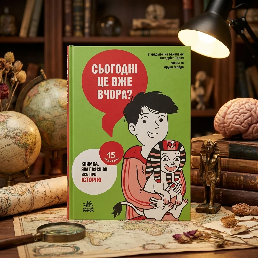 Книжка яка пояснює все про історію 15 запитань