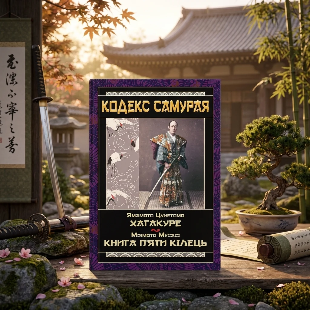 Кодекс самурая.Цунемото Я.Хагакуре.Мусасі М.Книга п'яти кілець. Арій