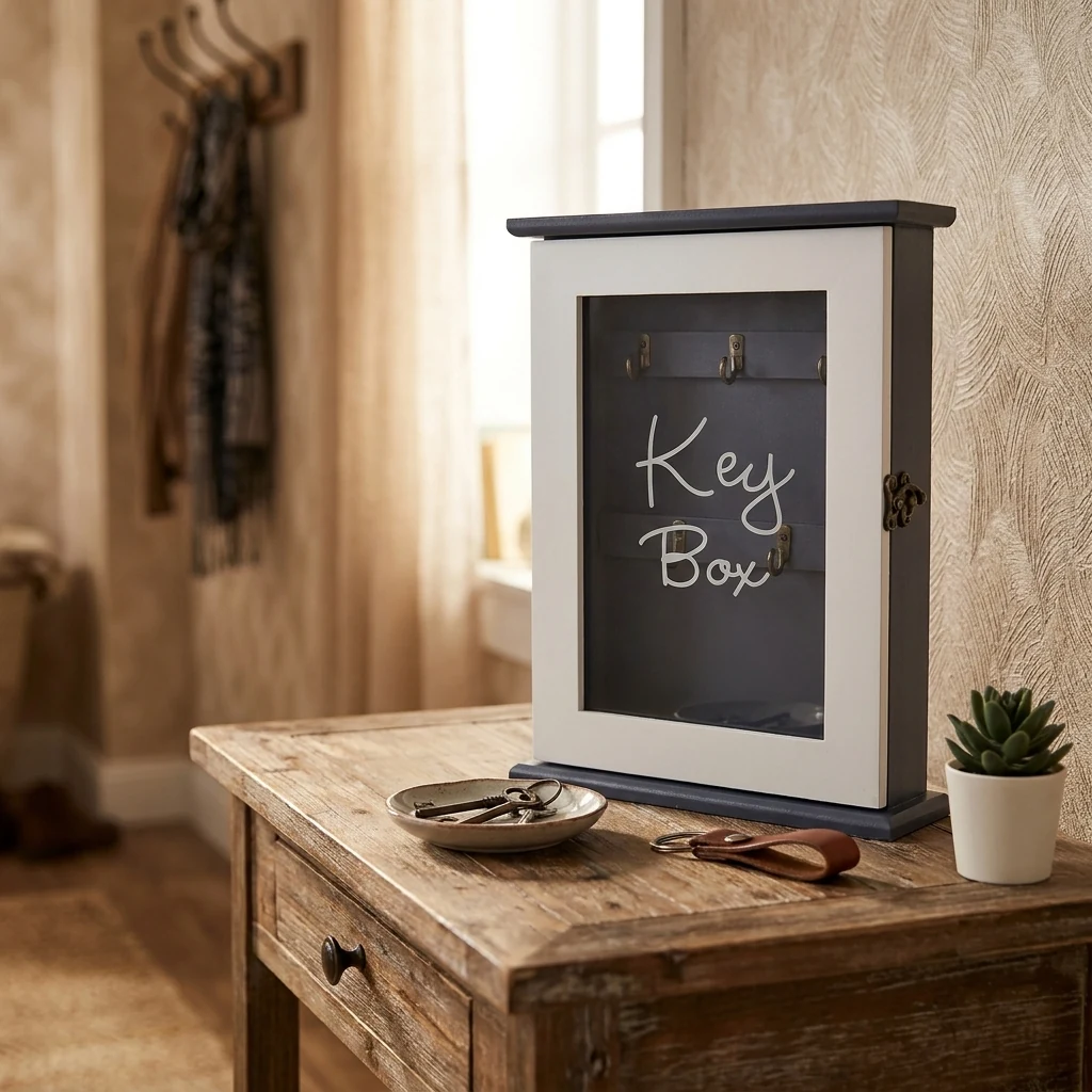 Колаж-ключичник "Key box" 26*19*6 см