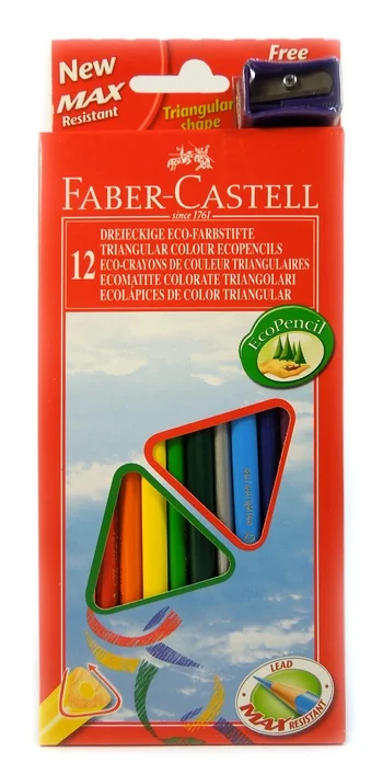 Кольорові олівці 12 кольорів Faber Castell