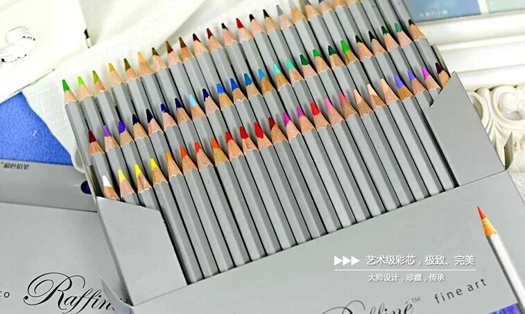 Кольорові олівці 72 кольори "Raffine", Marco 7100-72СВ — фото 3