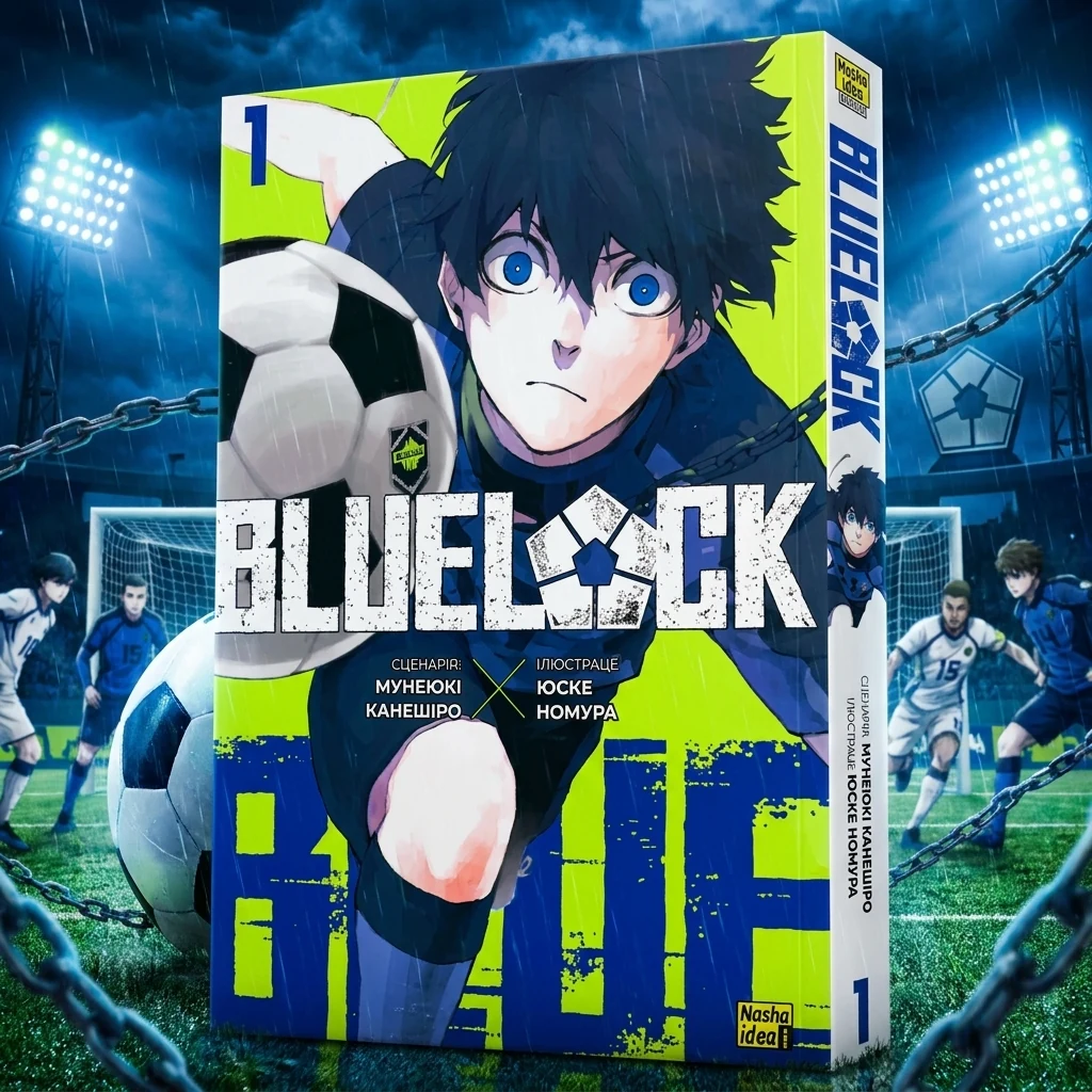 Комікс Blue lock (Синя тюрма). Том 1