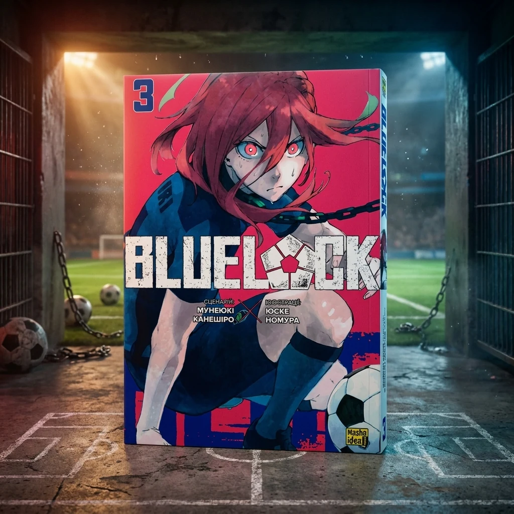 Комікс Blue lock (Синя тюрма). Том 3