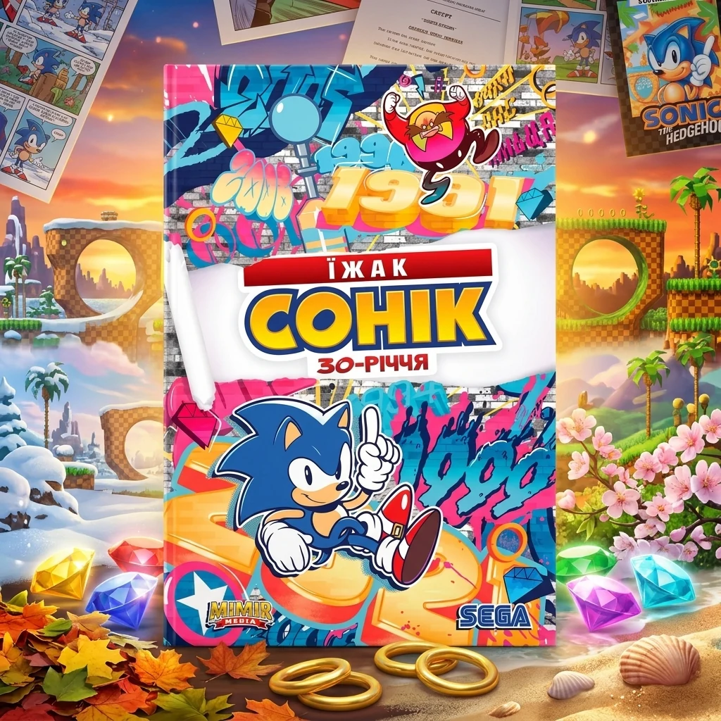 Комікс. Їжак Сонік. 30-річчя