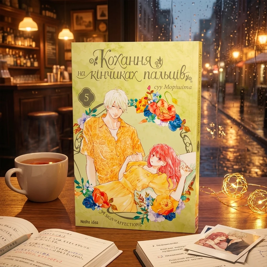 Комікс Кохання на кінчиках пальців. Том 5