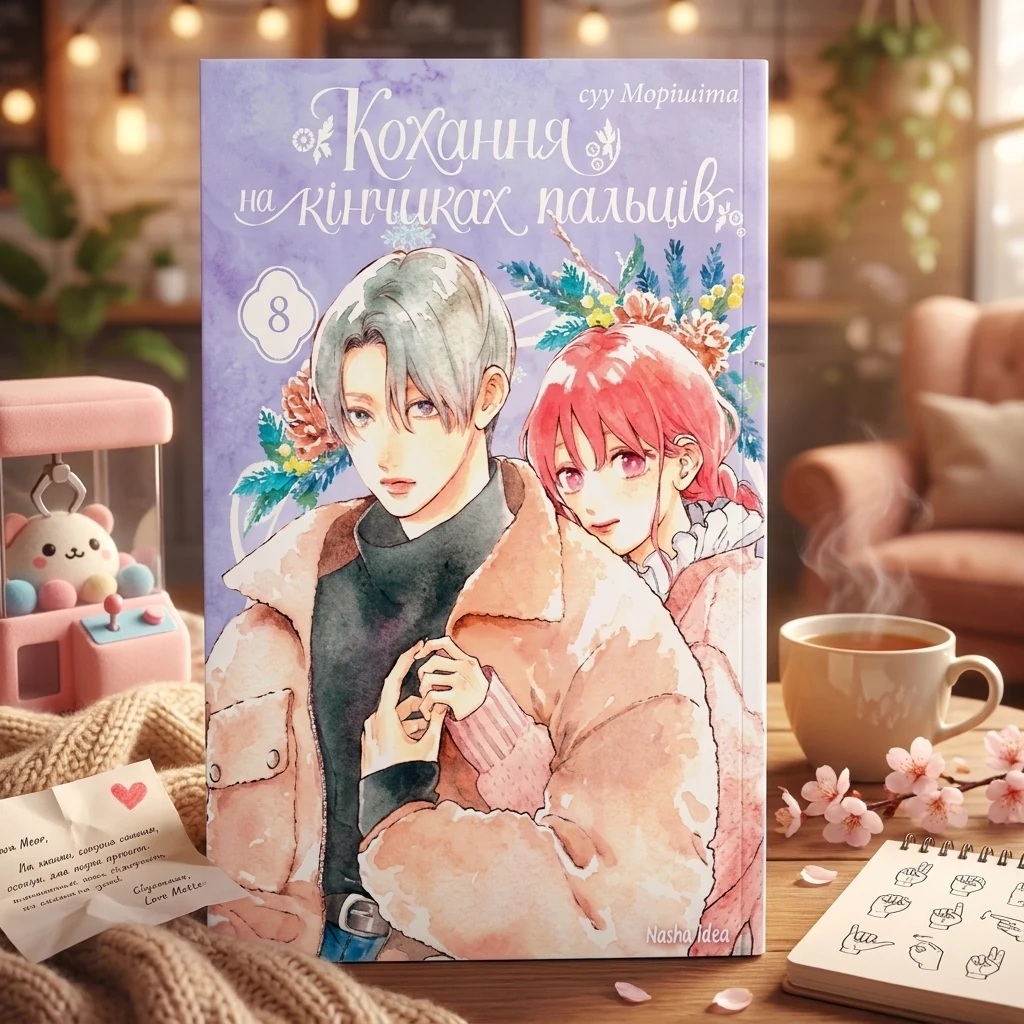 Комікс Кохання на кінчиках пальців. Том 8
