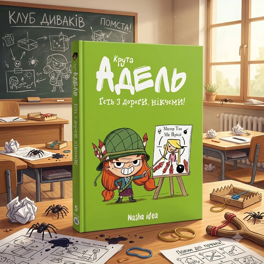 Комікс Крута Адель. Том 5. Геть з дороги, нікчеми