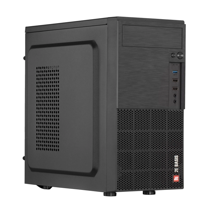 Комп’ютер персональний 2E Rational Intel i3-12100, 8Gb, F480GB, UMA, H610, RD863, 400W, FreeDos — фото 2