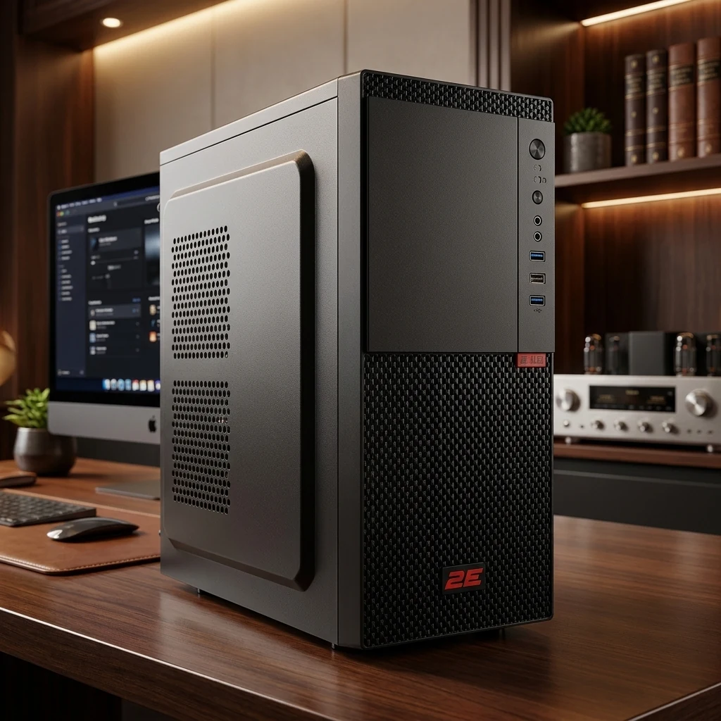 Комп’ютер персональний 2E Rational Intel i5-12400, 8Gb, F256GB, UMA, H610, 2E-E130, 500W, Win11P — Ноутбуки та ПК