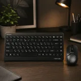 Комплект бездротовий клавіатура та миша A4Tech FG1112 (Black) — фото 1