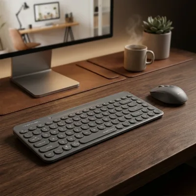 Комплект бездротовий клавіатура та миша A4Tech FG3200 Air2 (Grey)