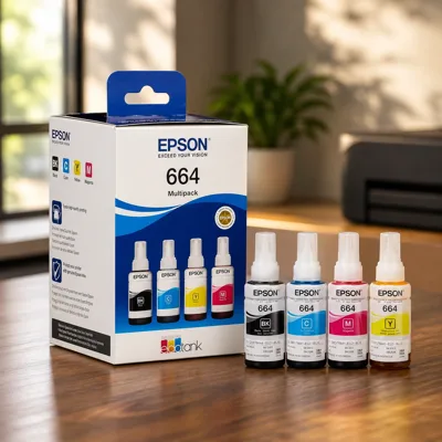 Комплект чорнил Epson 664 4х70мл (C13T66464A)