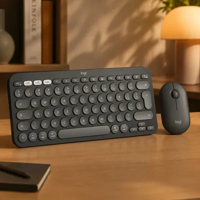 Комплект Logitech Pebble 2 for Mac Wireless UA Graphite (920-012244)