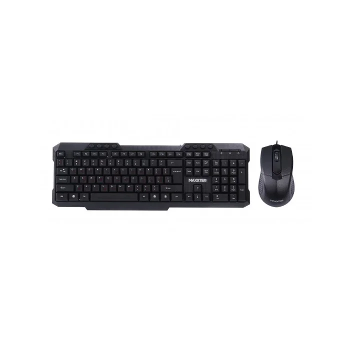 Комплект Maxxter KMS-CM-02-UA USB Black (KMS-CM-02-UA) — фото 2