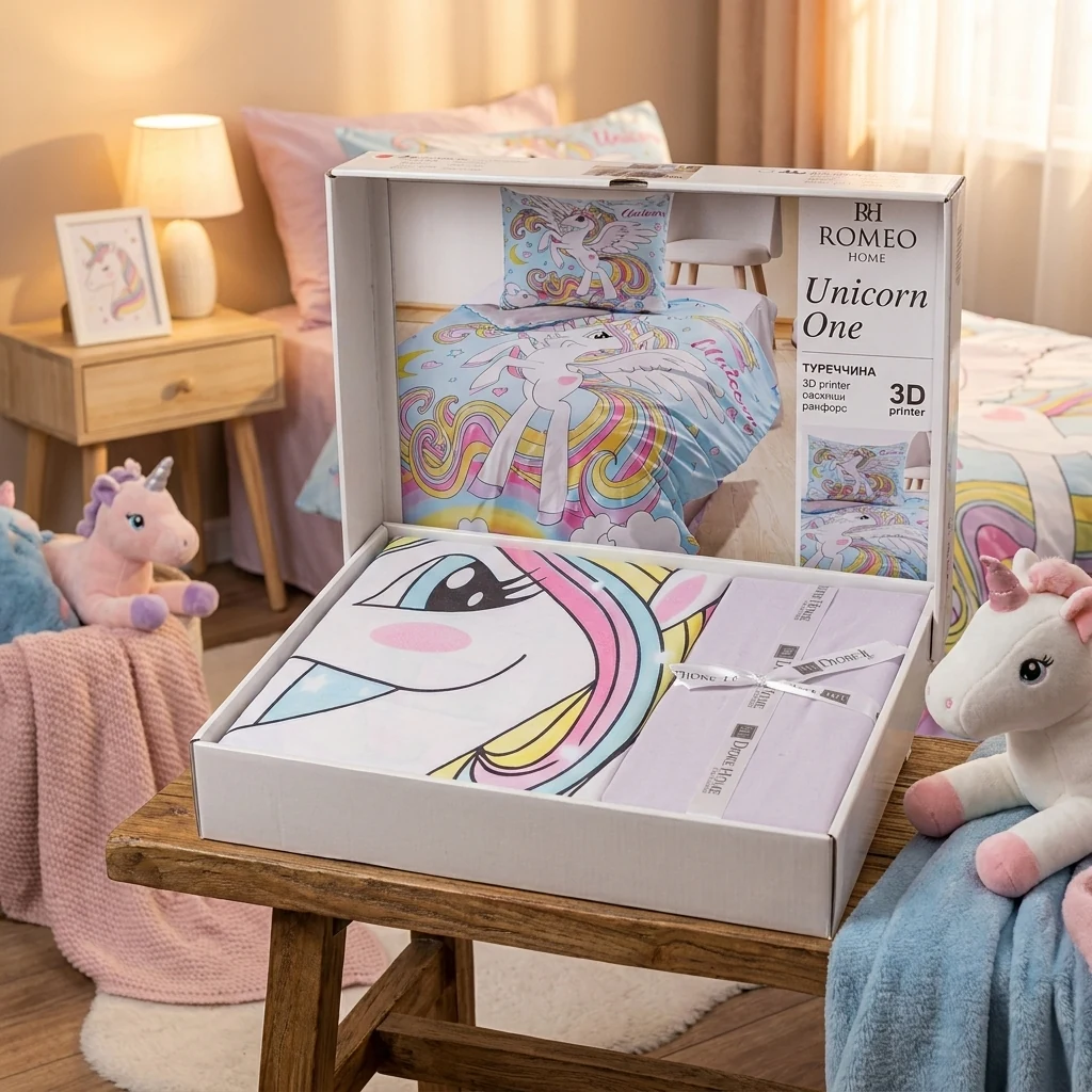 Комплект постільної білизни "Romeo home" 1,5-спальний