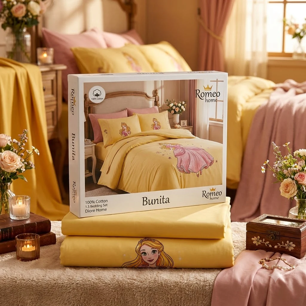 Комплект постільної білизни "Romeo home" 1,5-спальний