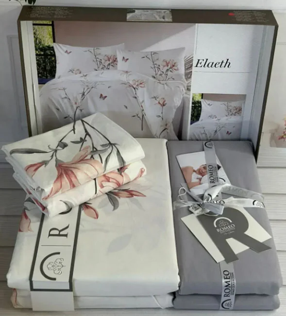 Комплект постільної білизни Romeo home 2-спальний — фото 2