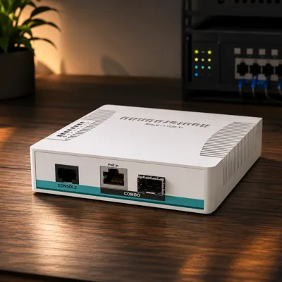 Комутатор MikroTik CRS106-1C-5S