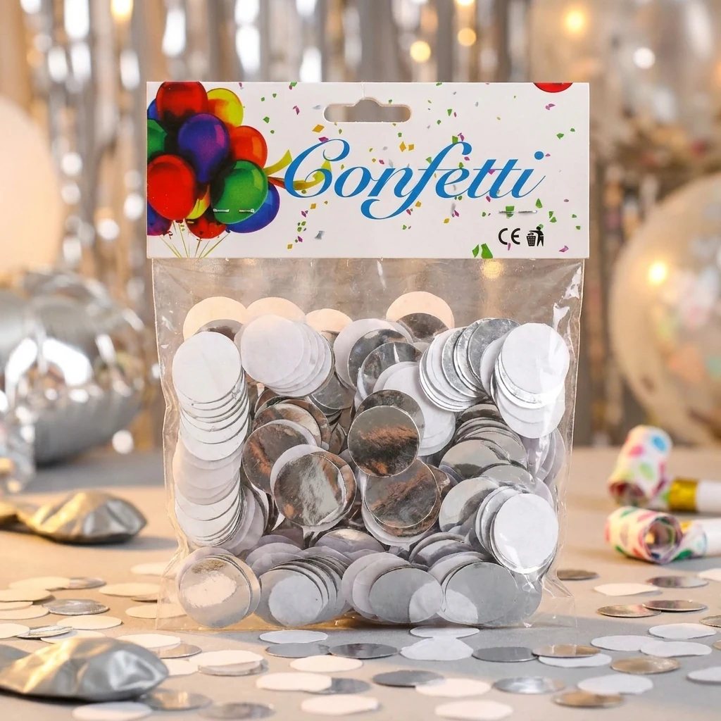 Конфеті "Кружечки" 10 г 1,5 см