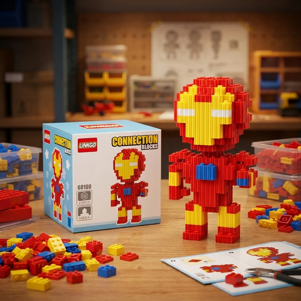 Конструктор Bricks пластиковий, 270 деталей