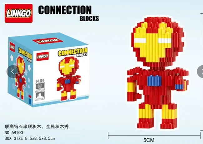 Конструктор Bricks пластиковий, 270 деталей