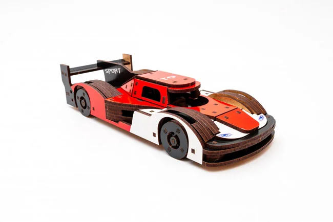 Конструктор дерев"яний 146 ел "Racing Car" — фото 4