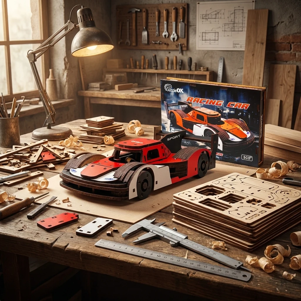 Конструктор дерев"яний 146 ел "Racing Car"