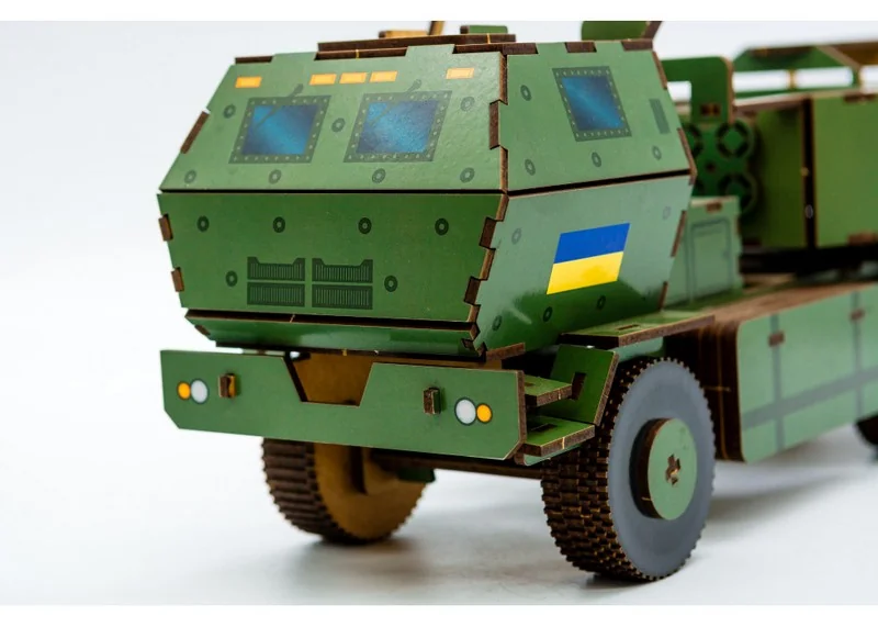 Конструктор дерев"яний 152 ел "M142 HIMARS" — фото 3