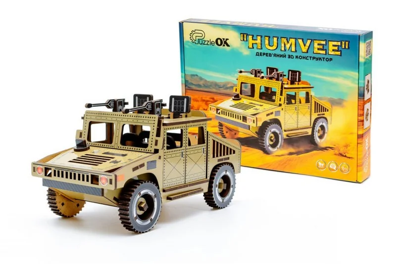 Конструктор дерев'яний 100 ел "Humvee" — фото 2