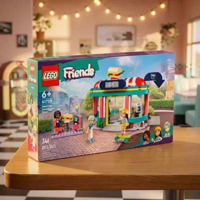 Конструктор Lego Хартлейк Сіті: ресторанчик в центрі міста