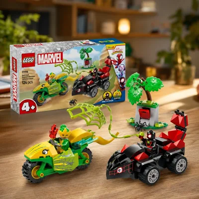 Конструктор Lego Перегони на електромобілях з динозаврами