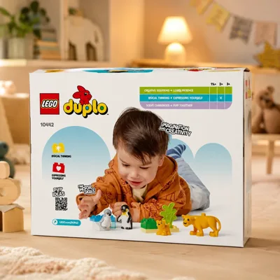 Конструктор Lego  Сімейства диких тварин: Пінгвіни та Леви
