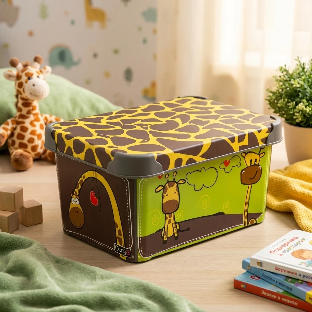 Контейнер для зберігання 5л GIRAFFE 29*19*14см