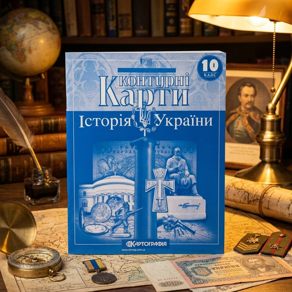 Контурні карти 10 клас "Історія України", Картографія