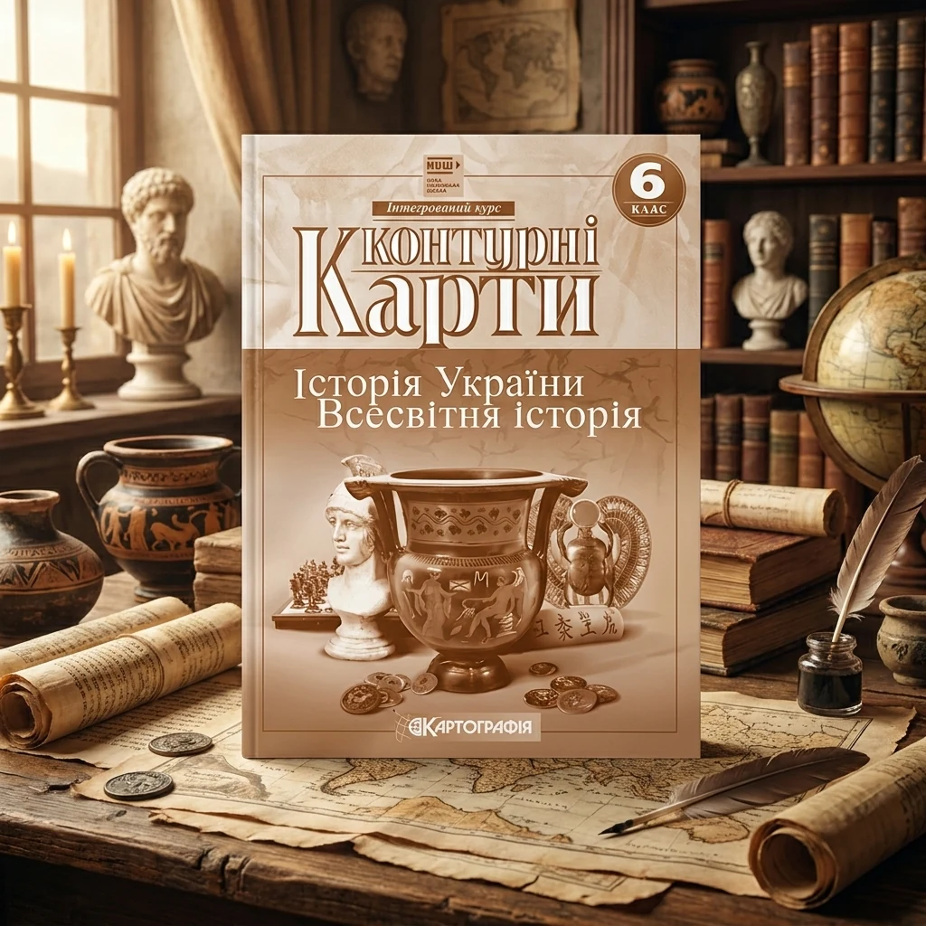 Контурні карти 6 клас "Історія стародавнього світу", Картографія