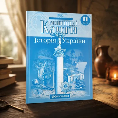 Контурні карти Історія України 11 клас