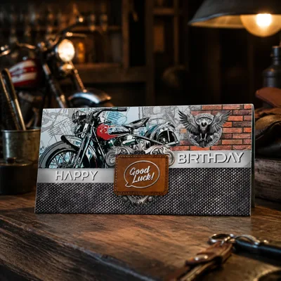 Конверт для грошей Folio К-553 Bike Happy birthday