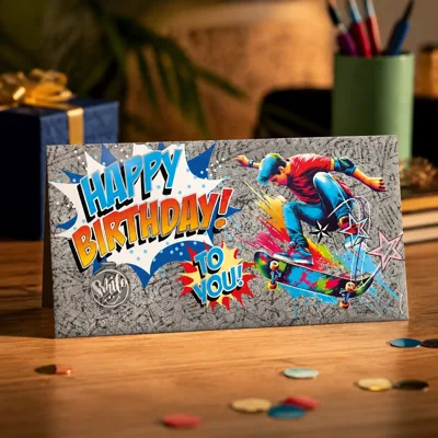 Конверт для грошей Folio К-560 Happy birthday