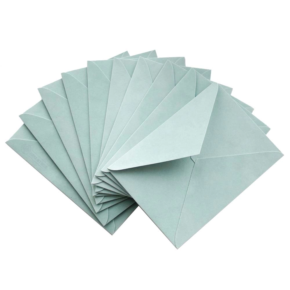 Конверт С5 оксамитовий мята — фото 2