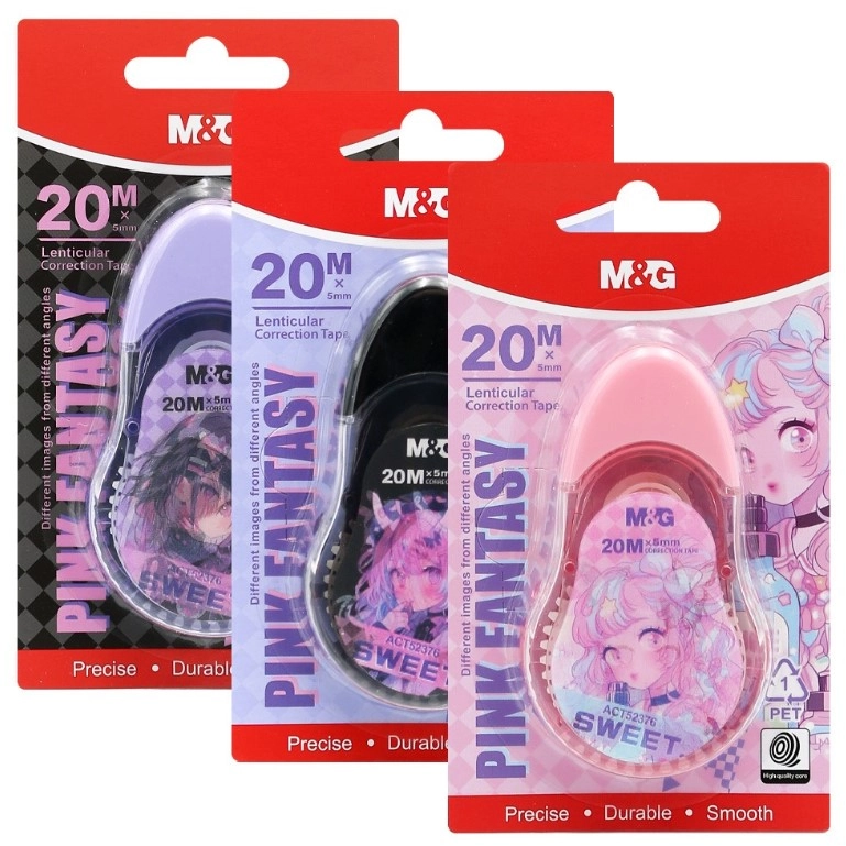 Коректор стрічковий M&G Pink Fantasy 5мм×20м — фото 3