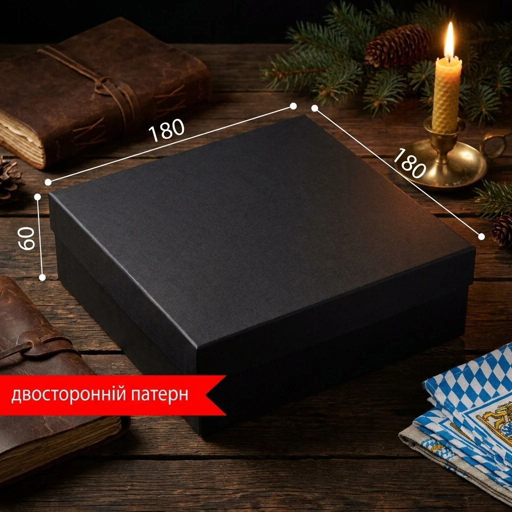 Коробка Баварія №М0033-о25 Чорна