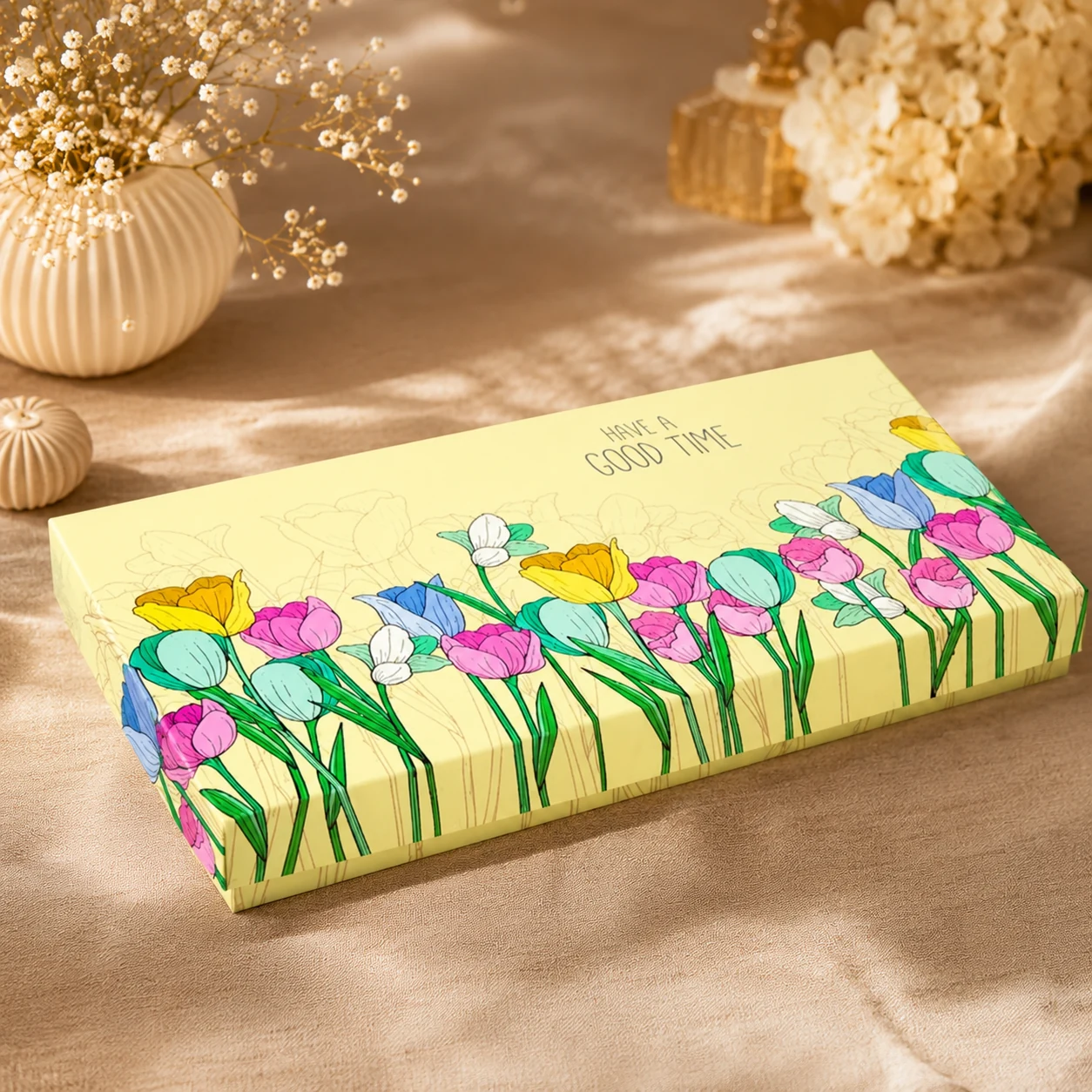 Коробка подарункова Презент Have a good time WonderPack М0043-о9 — Подарунки та сувеніри