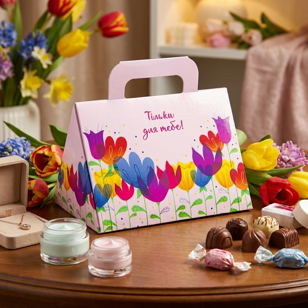 Коробка подарункова Сумочка Тільки для тебе WonderPack М0005-о17