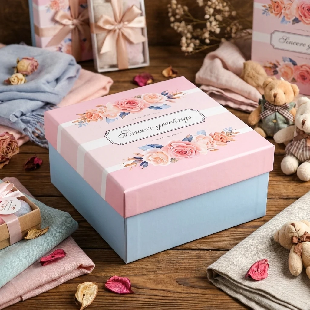 Коробка подарункова WonderPack Найщиріщі вітання М0027-о44