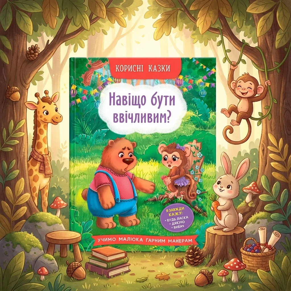 Корисні казки. Навіщо бути ввічливим?