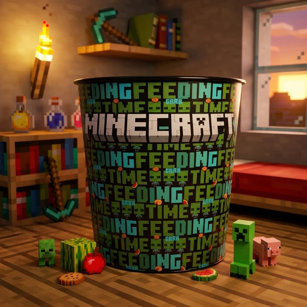 Кошик настільний для сміття Yes Minecraft